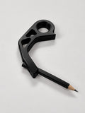Black Spinstik attachment mod with the included pencil